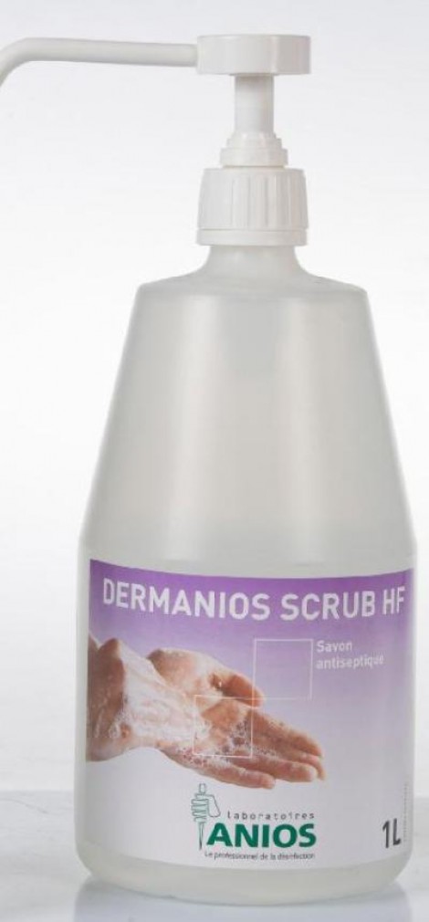 Dung dịch rửa tay sát khuẩn dùng trong phẫu thuật Dermanios Scrub Chlorhexidine 1 lít