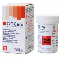 Que thử đường huyết Ogcare (25 que)