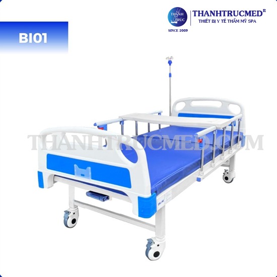 Giường y tế 1 tay quay BI01 không bô