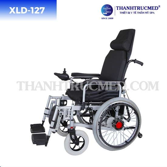 Xe lăn điện XLD-127 linh hoạt, tiện lợi và an toàn cho người sử dụng