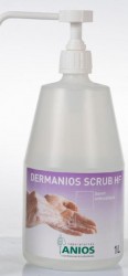 Dung dịch rửa tay sát khuẩn dùng trong phẫu thuật Dermanios Scrub Chlorhexidine 1 lít